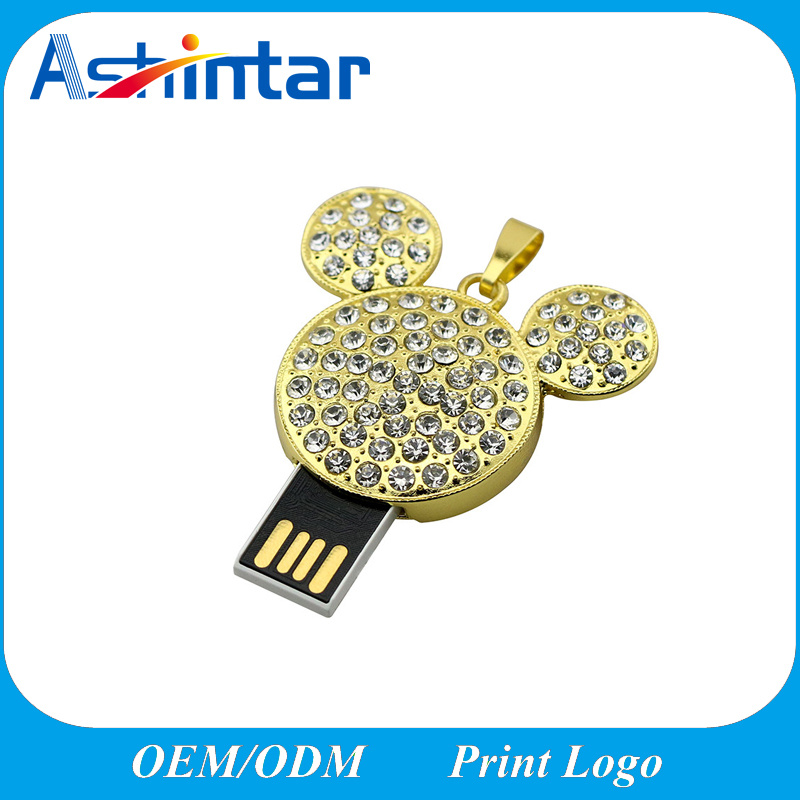 Mini USB Pendrive Memory Stick Crystal USB Disk