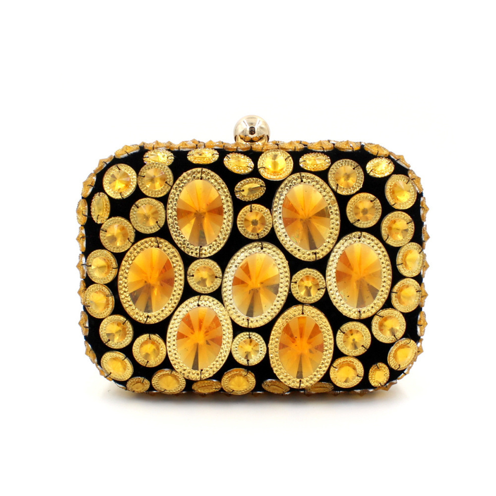 Exquisite Party Handbag Box Clutch New Women Designer Clutch Bag