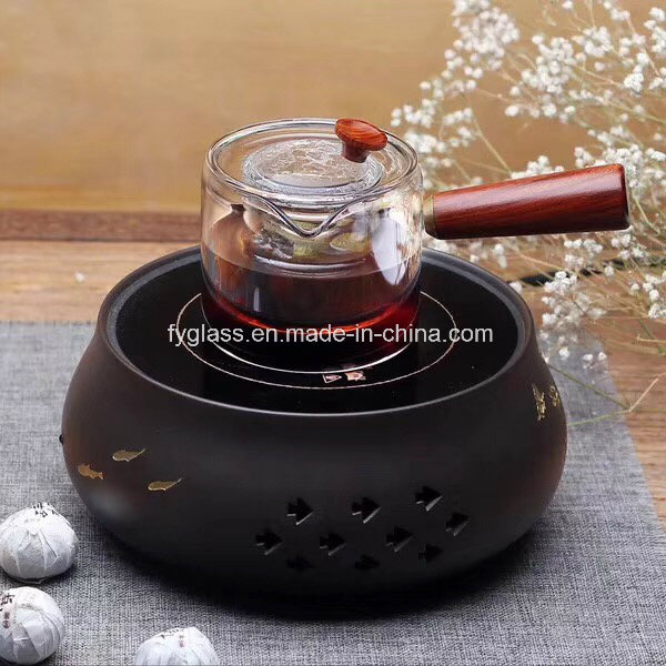 Borosilicate Glass Teapot with Lead Free Thermos Glass with Infusion Glass Tea Coffee Boiling Pot