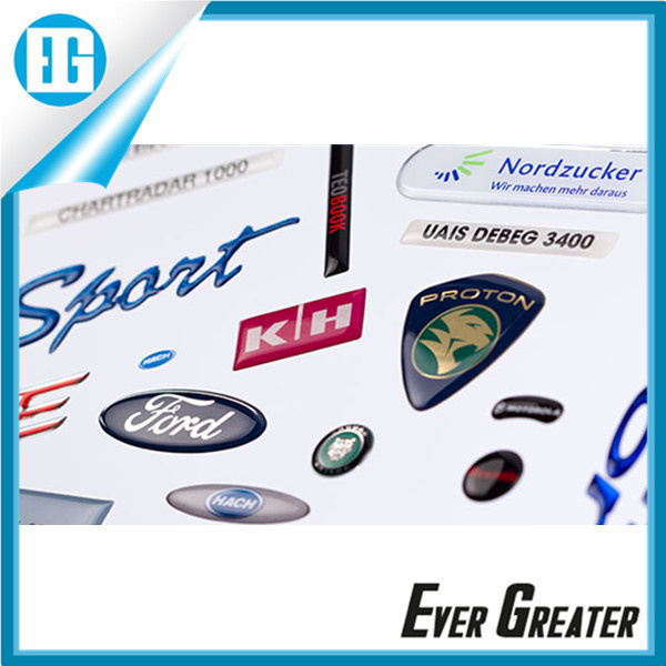 Waterproof Epoxy Resin Stickers OEM