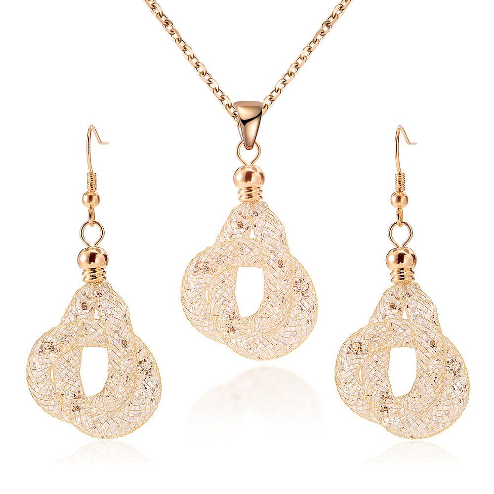 New Design Rhinestone Women Accessories Wedding Jewelry Sets