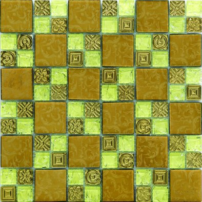 Factory Direct Sale Glass Mosaic Tile with Best Price (AJ2A1609)