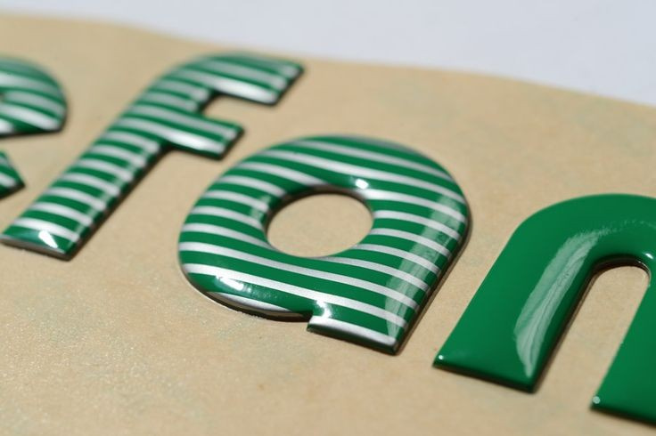 Customized Epoxy Resin Logo Dome Crystal Label Stickers