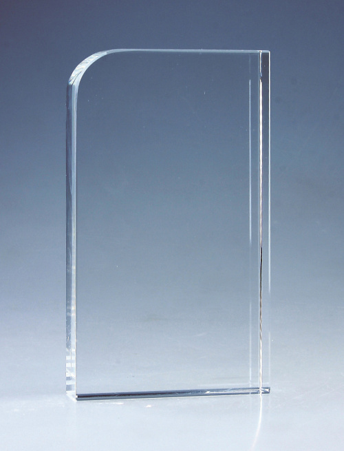 Customized Glass Crystal Shield Trophy Award for Souvenir