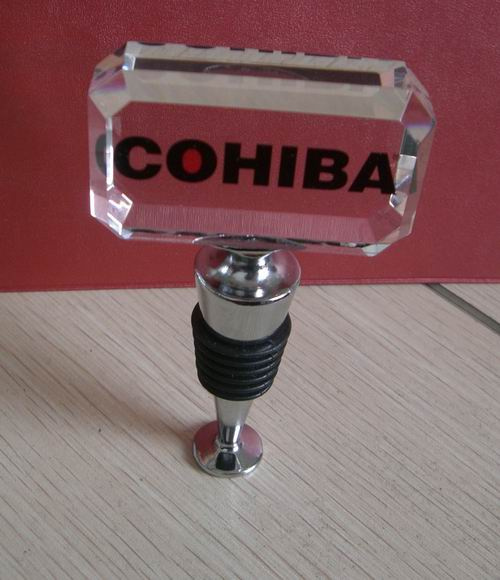 Crystal Image Wine Stopper