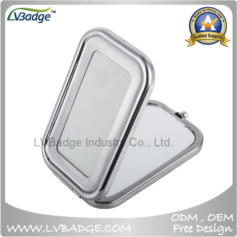 Metal Compact Mirror for Advertisement