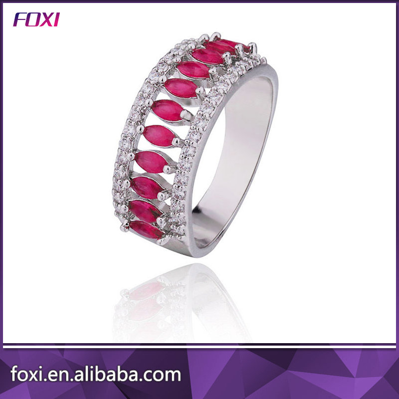 Fashion Jewelry 2018 Brass Zirconia Women Rings