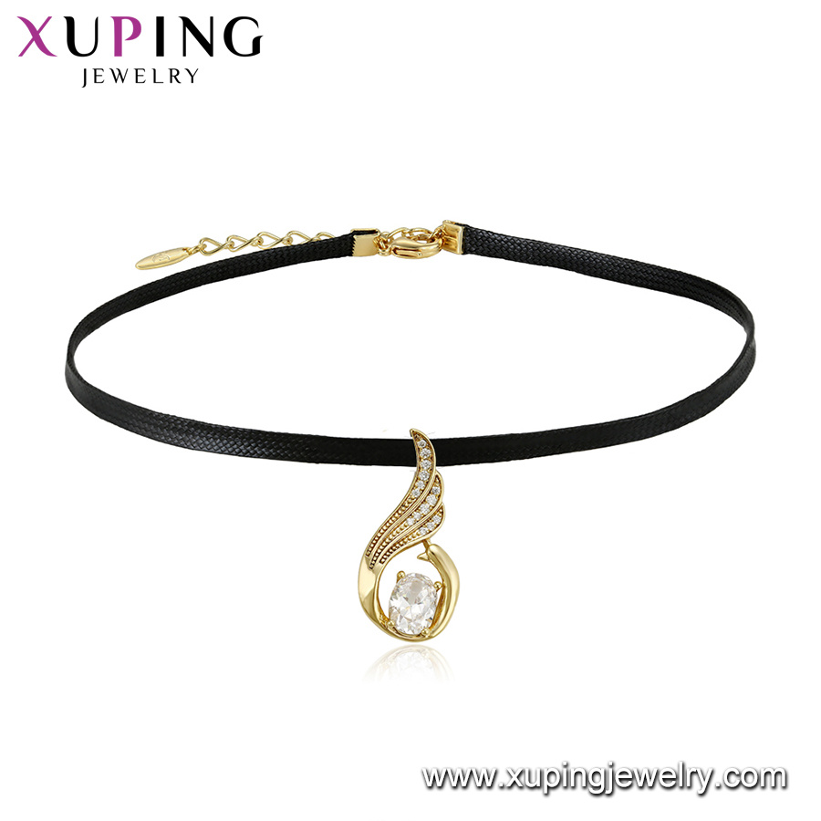 44329 Fashion 14K Gold Color Women Necklace