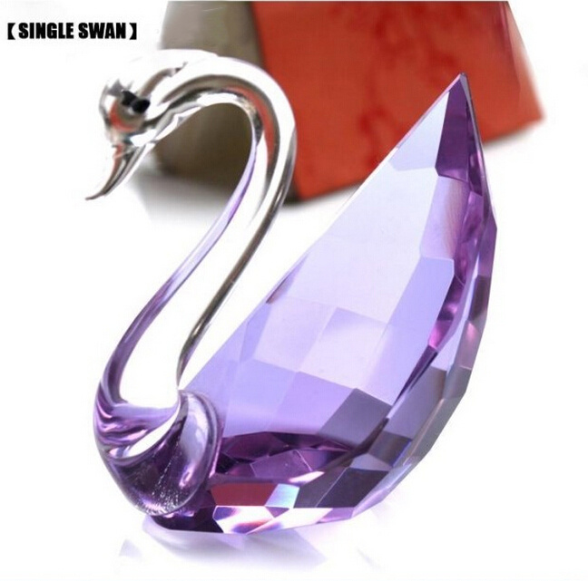 Crystal Swan as Wedding Favors and Gift