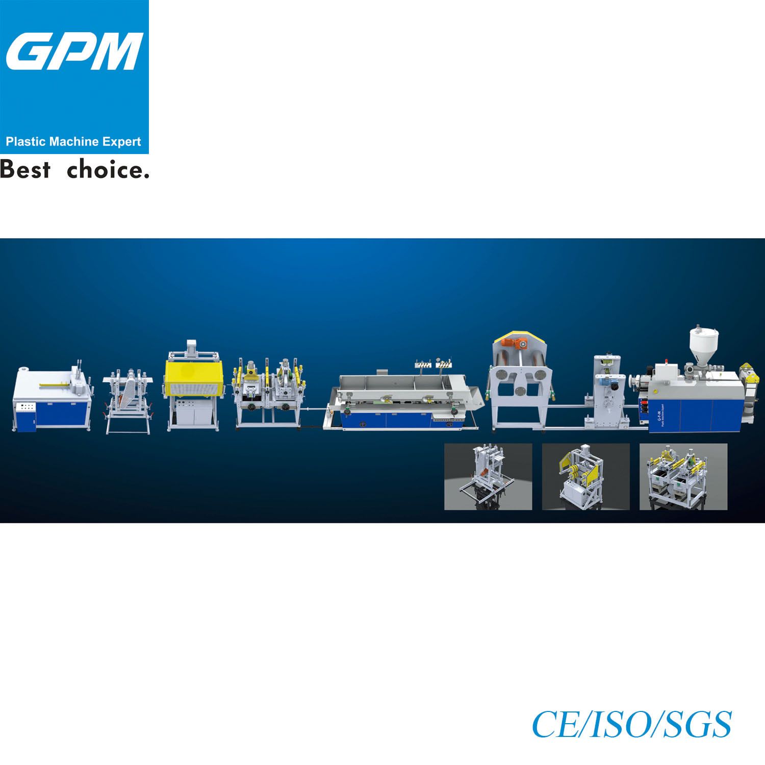 High Quality PVC Fast Loading Wallboard Extrusion Line