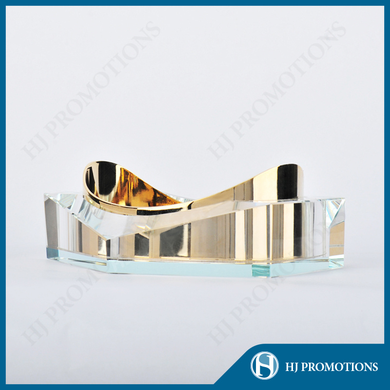 Ellipse Artificial Crystal Liquor Bottle Display (HJ-DWNL02)