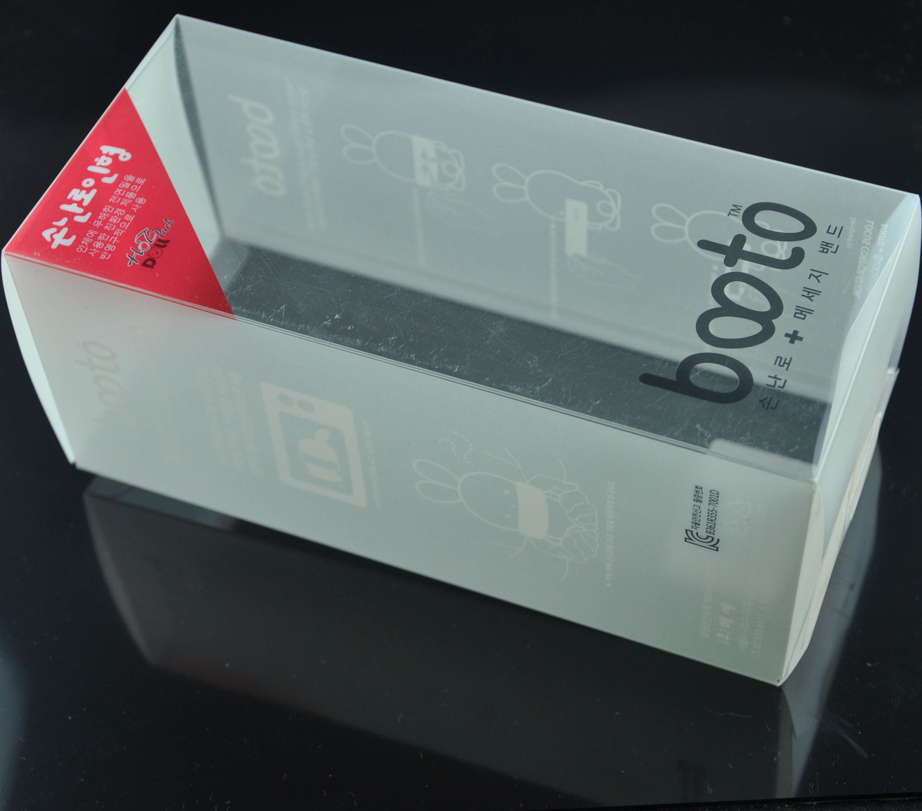 New Clear Plastic Packaging Box