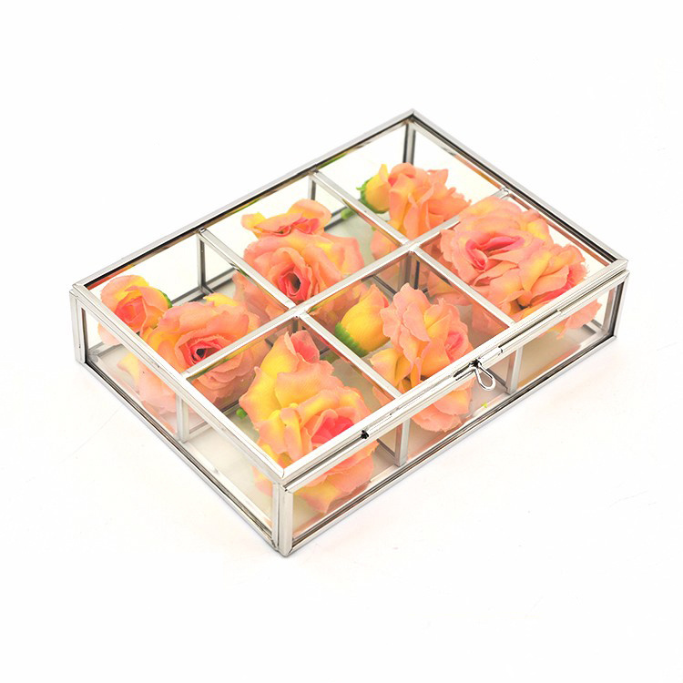 High Clear Transparent Acrylic Rose Box Wholesale
