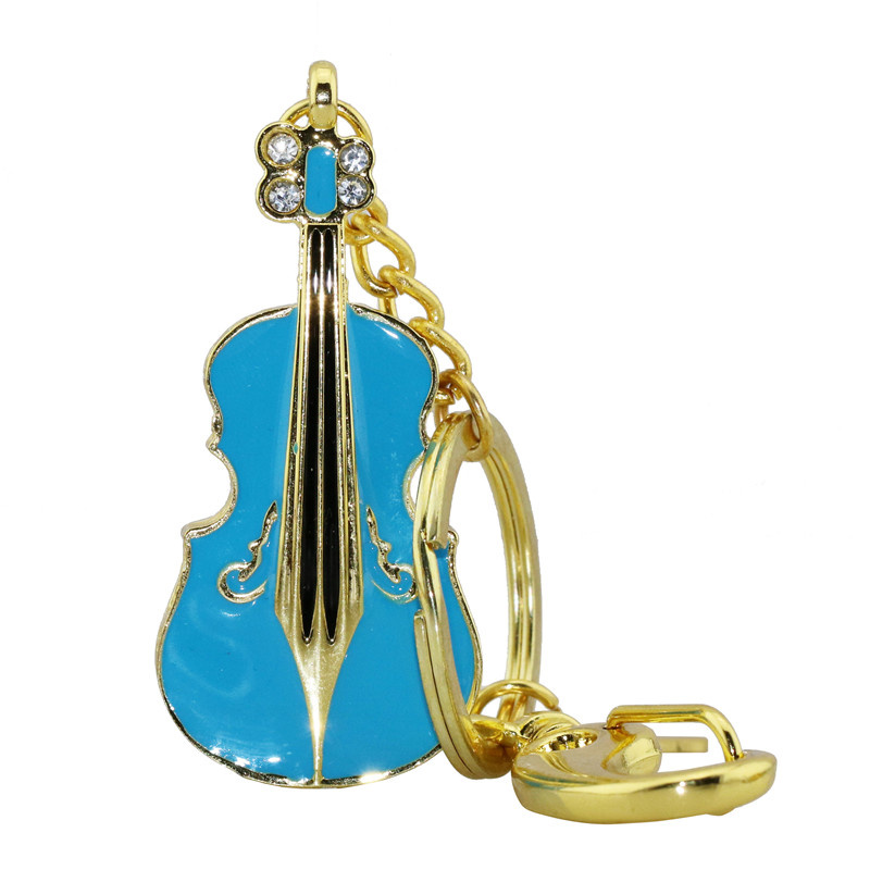 Crystal Keychain Guitar USB Pen Drive U Disk Bulk Cheap