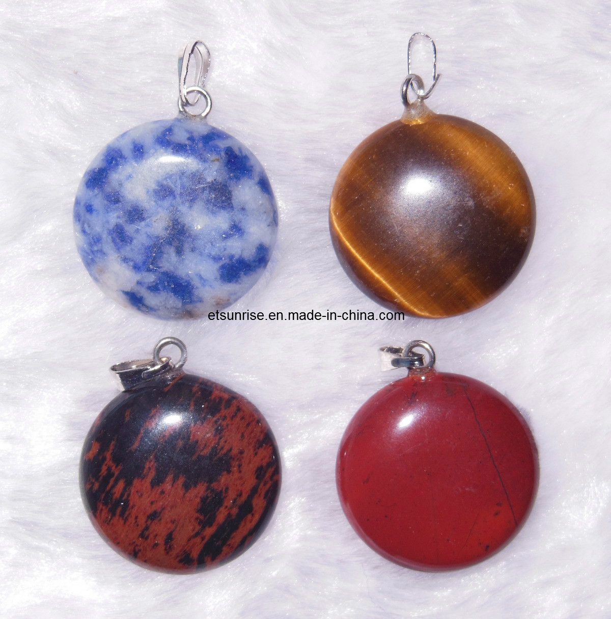 Gemstone Pendant, Fashion Pendant, Semi Precious Stone Jewelry (ESB01447)