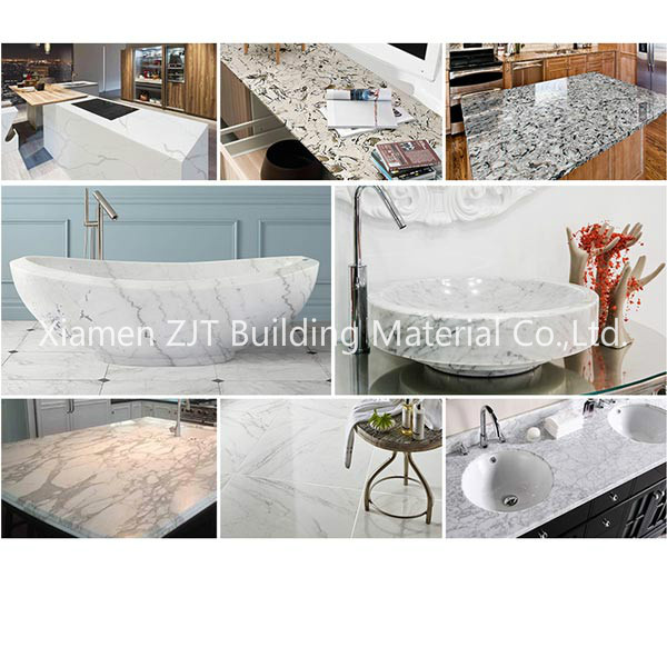 Manufacture Price Artificial Quartz Stone for Kitcken Countertop