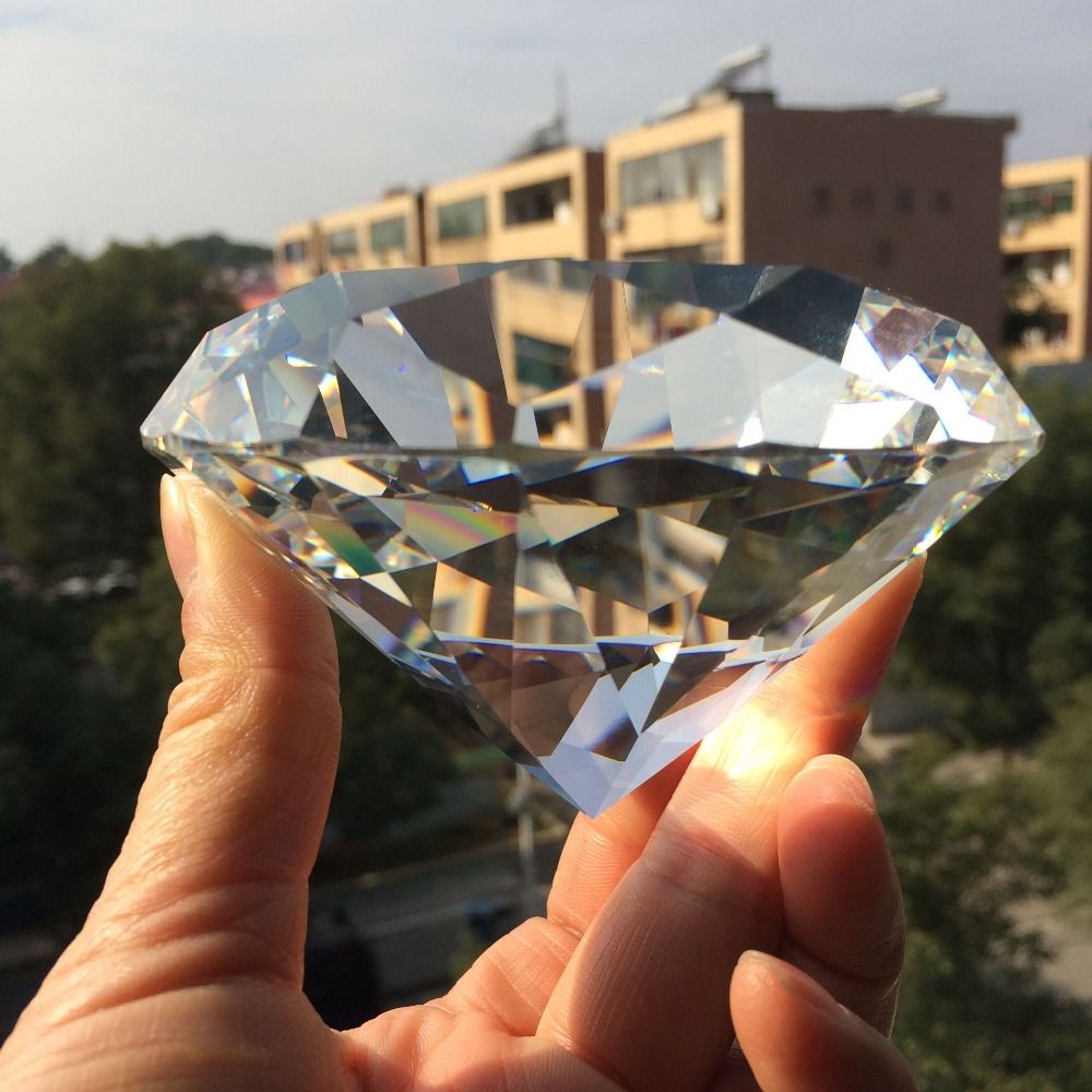 Transparent Crystal Diamond Wedding Decor Party Souvenir Gifts