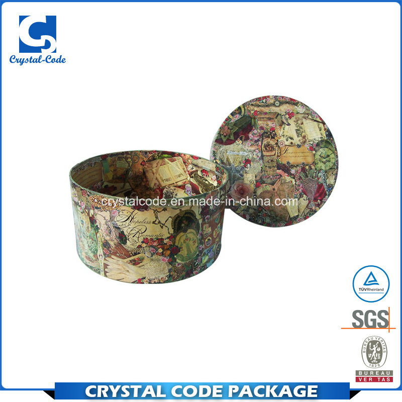 OEM Waterproof Custom Design Cardboard Round Paper Box