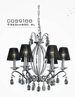 Household Bedroom Modern Lampshade Chandeliers
