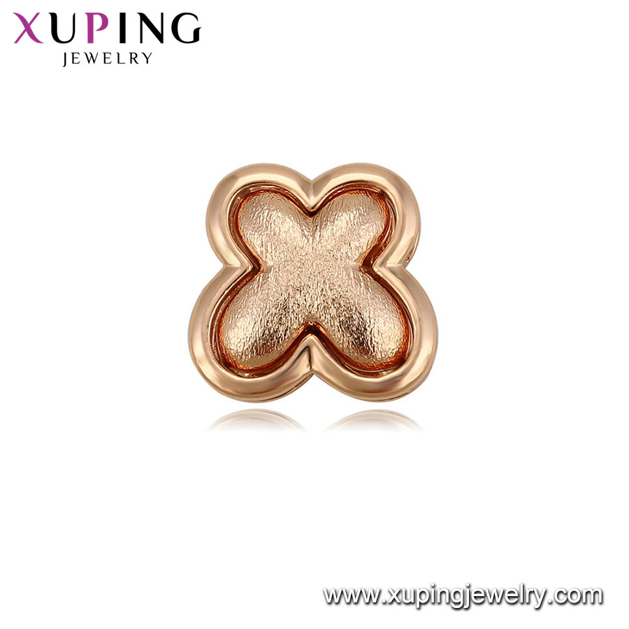 Xuping Rose Gold-Plated Cross Costume Jewelry Pendant in Environmental Copper