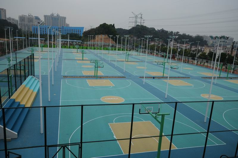Excellent New Creation Beautiful Basketball/Futsal/Tennis Court