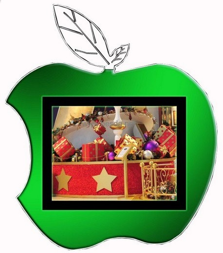 Apple Shape LED Acrylic Light Box LED Sign