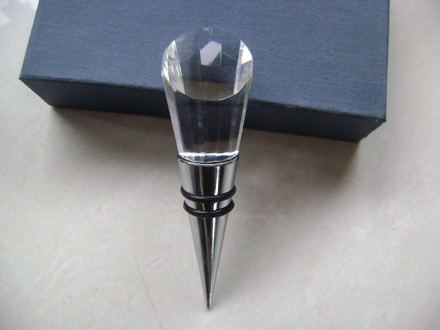 Crystal Glass Bottle Stopper