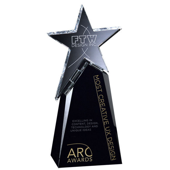 The Pentagram Crystal Trophy.