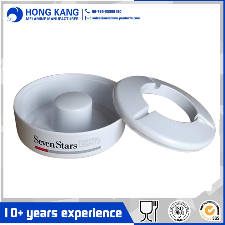 Square Electronic Fireproof Melamine Ashtray