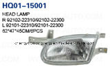 Head Lamp Assembly Fits Hyundai Accent 1998-1999. China Best! Factory Direct!