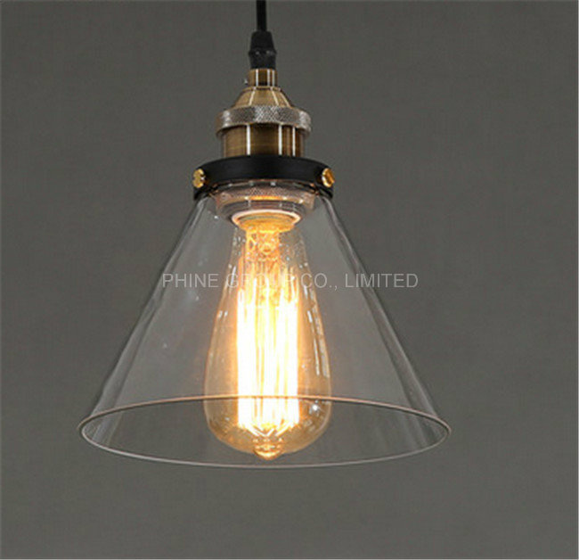 Home or Hotel Decorati Glass Shade Pendant Lamp