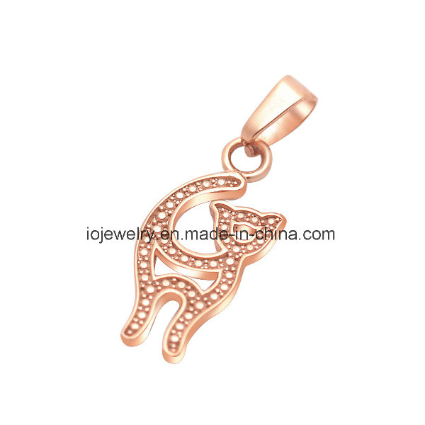 Cat Jewelry Rose Gold Color Charm Design