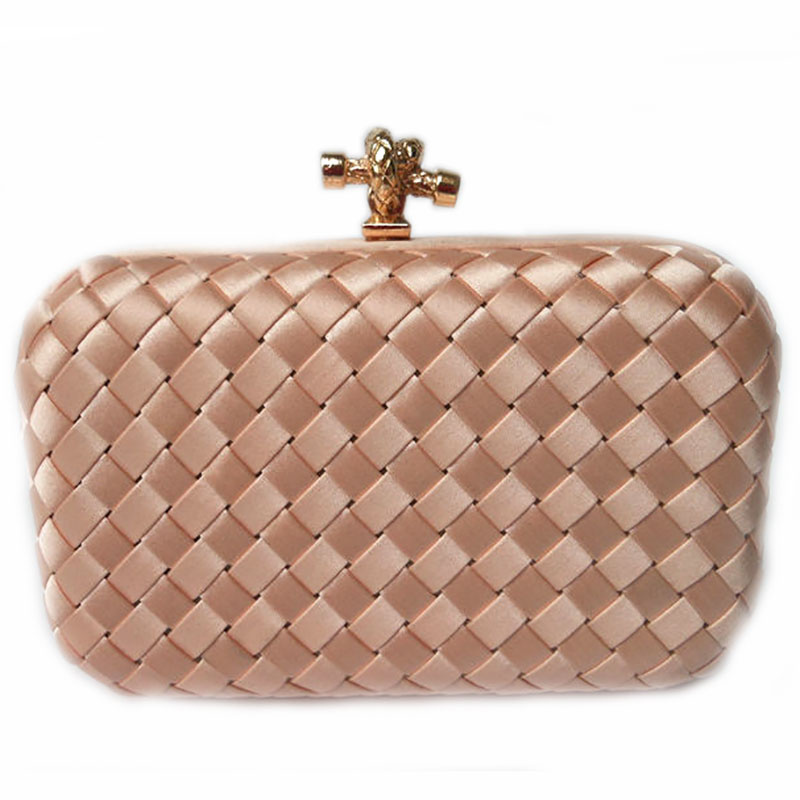 2016 Newest Designer Party Bag Lady Handbag Box Knot Clutch Bag
