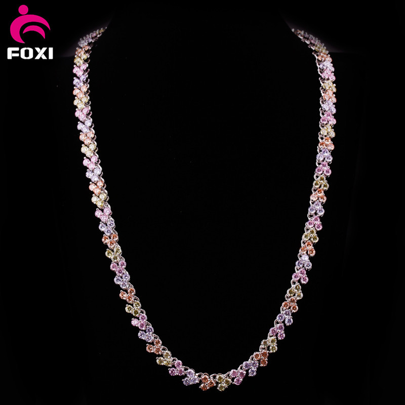 High Quality Gemstone Gold Filled Chain Necklace