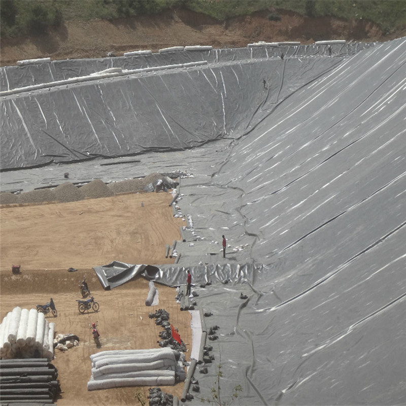 30mil Black LLDPE HDPE Geomembrane for Landfill
