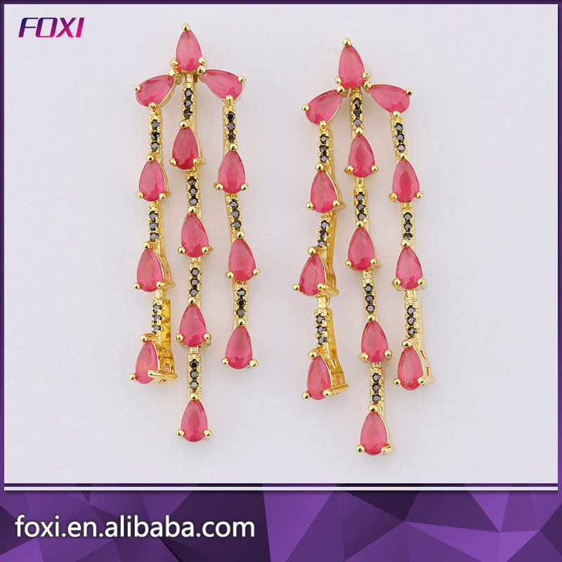 Foxi Jewelry Extra Long Hanging Earring