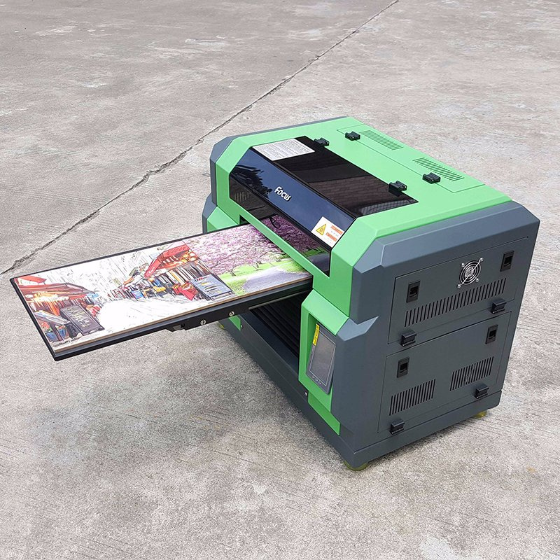 Cell Phone Case Plastic Card Transparent Business Card Printing Machine Used UV Flatbed Printer