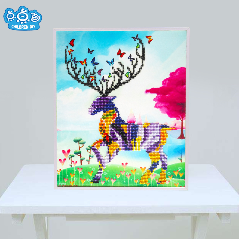 Factory Direct Wholesale Children DIY Embroidery Cross Stitch K-127