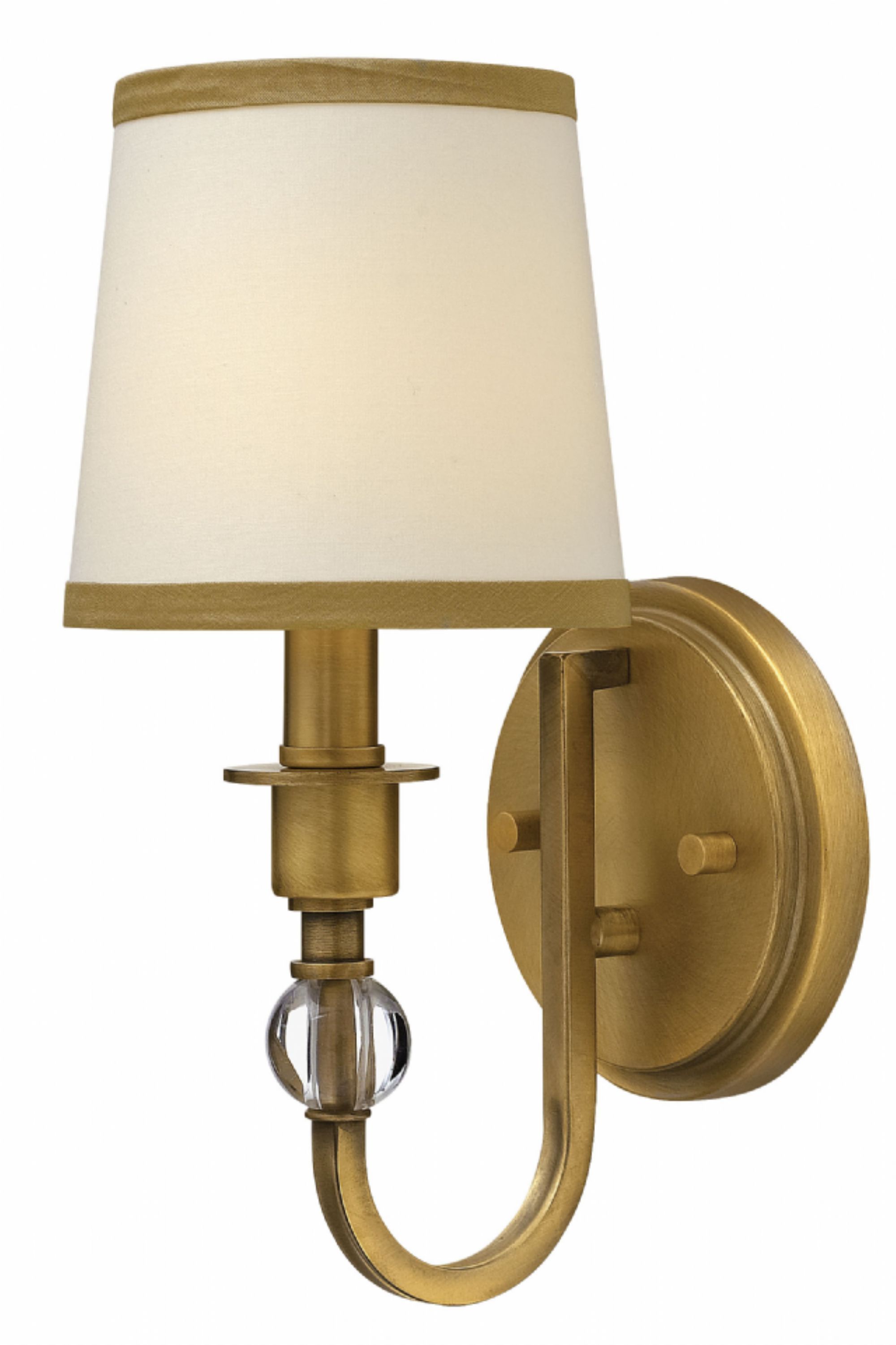 Iron Wall Lamp with Crystal Decoration (C002-1W)