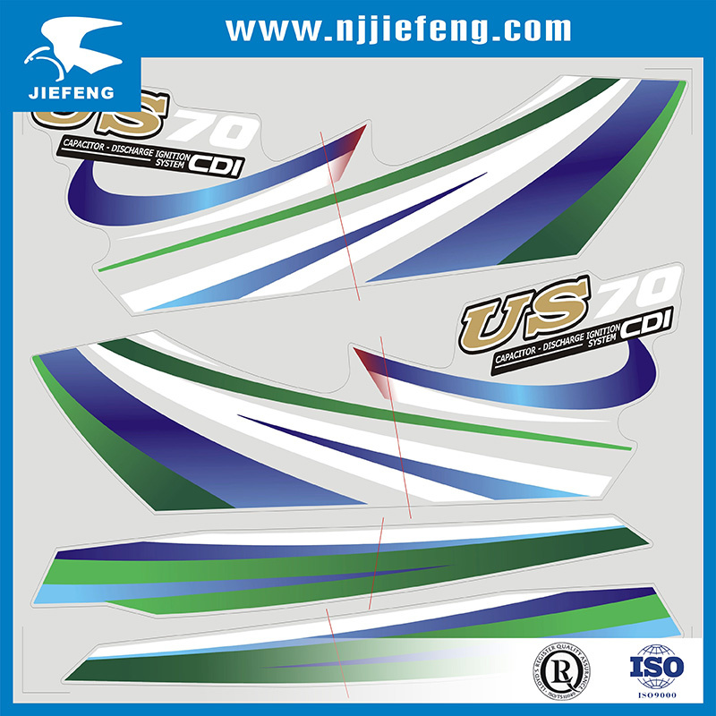 Large Application Free-Designed Motorcycle ATV Sticker