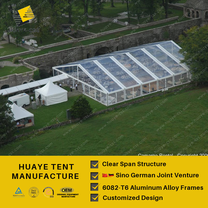 Transparent Marquee Wedding Party Tent for Banquet