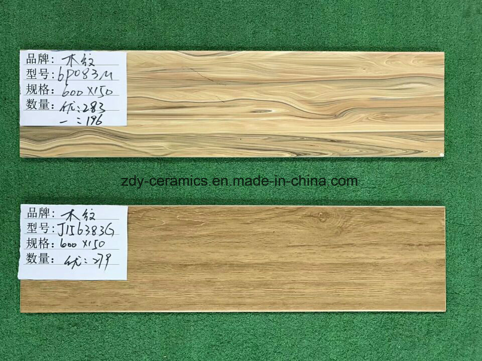 China Building Material Hot Sale Ceramic Wooden Floor Wood Flooring Tile