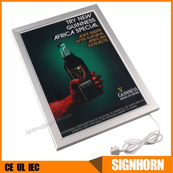 Plexiglass Wall Mounted LED Light Box