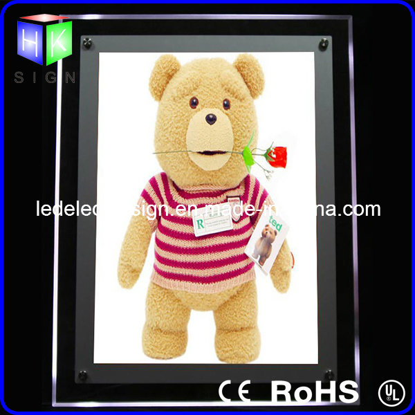 Wall Mounted Acrylic Board for Advertising Display