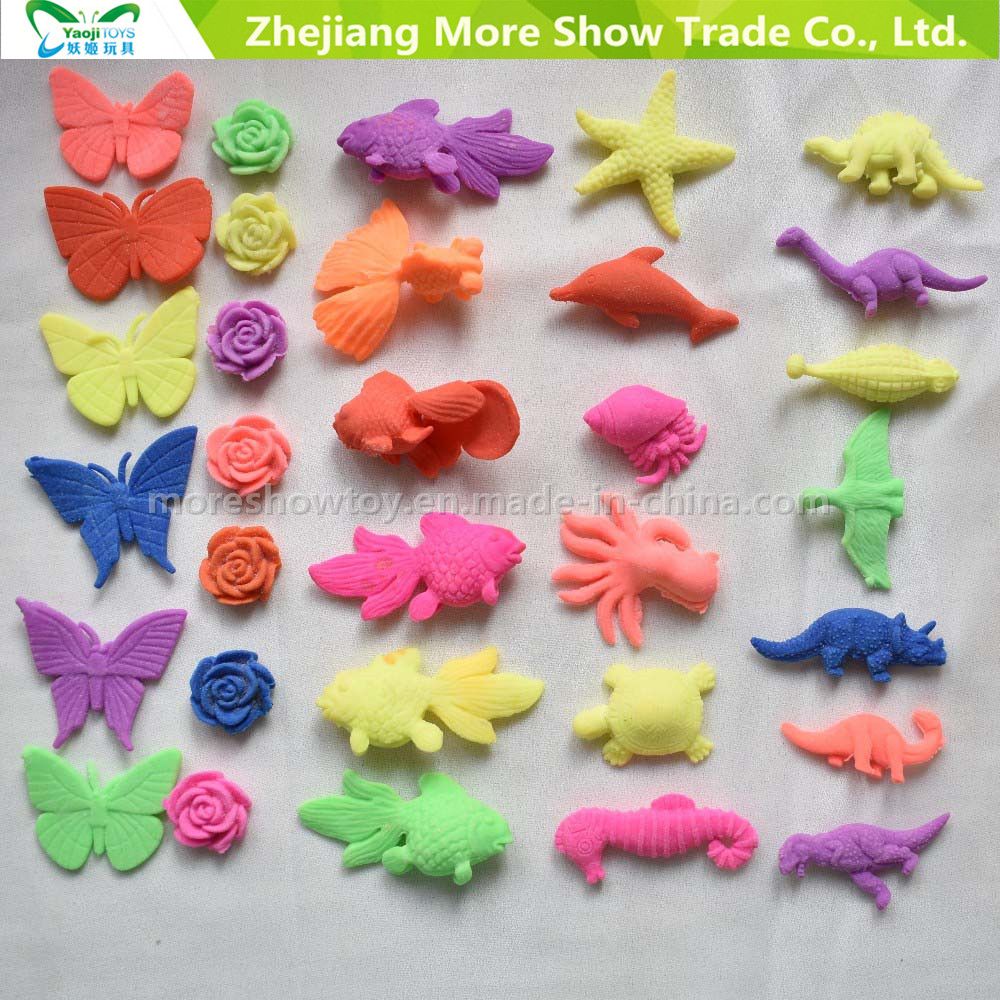 Factory Sale Cartoon Water Growing Toys Novelty Expanding Sea Animals Toys