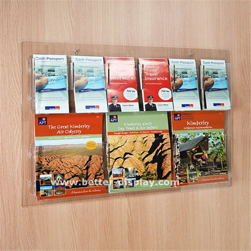 Custom Clear Wall Mounted Acrylic Display Box