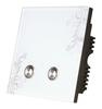 2-Gang Single Wire High Power Swtich for Fashionable (YX-8652SC)