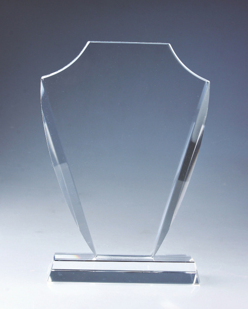 Plaque Crystal Glass Trophy Award