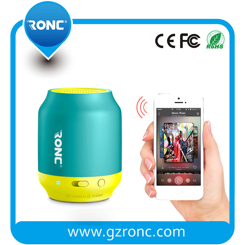 2018 Hot Selling Logo Customized Music Mini Blue Tooth Speaker
