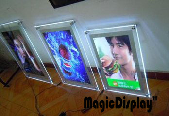 Magic Crystal LED Poster Frame Light Box